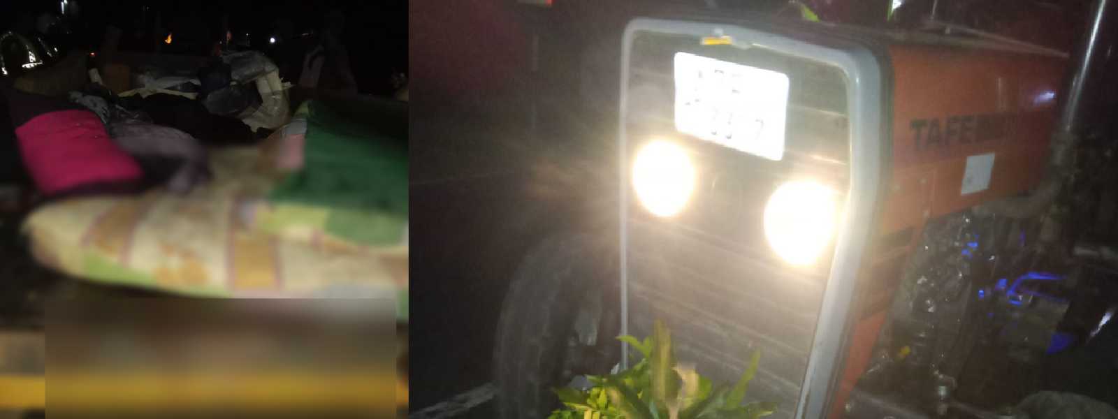 මොණරාගලදී සිදුවූ රිය අනතුරකින් පස් දෙනෙකු මරුට.